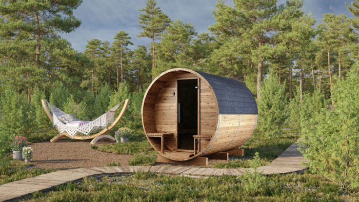 Barrelsauna 300-C Thermowood - Afbeelding 11