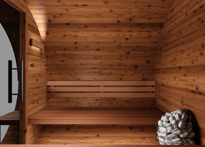 Barrelsauna 150 Thermowood - Afbeelding 4