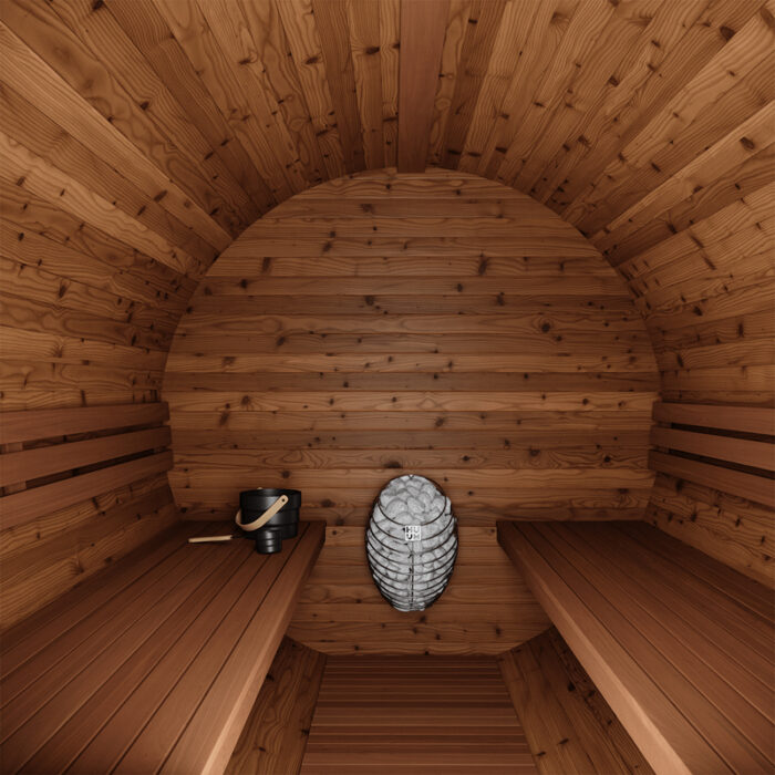 Barrelsauna 150 Thermowood - Afbeelding 3