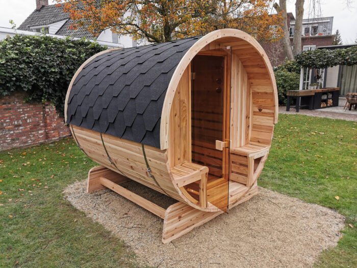 Barrelsauna 230 Red Cedar - Afbeelding 11