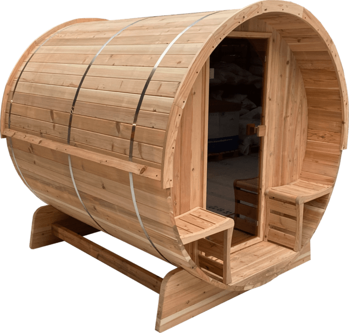 Barrelsauna 230 Red Cedar
