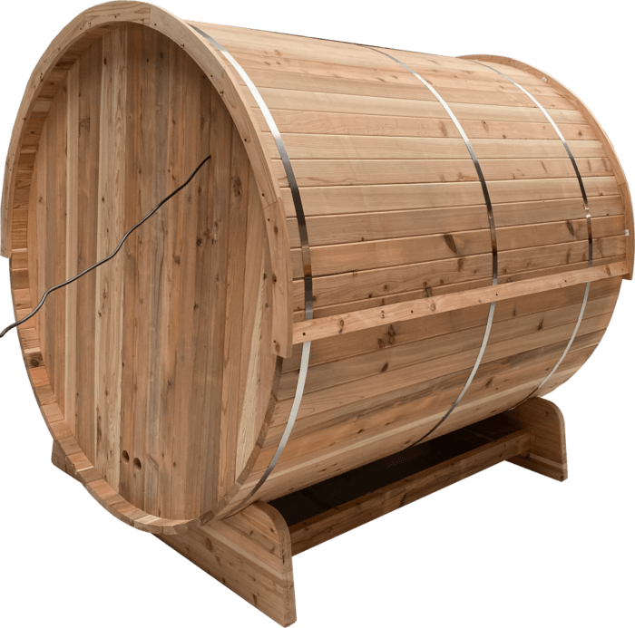 Barrelsauna 230 Red Cedar - Afbeelding 5