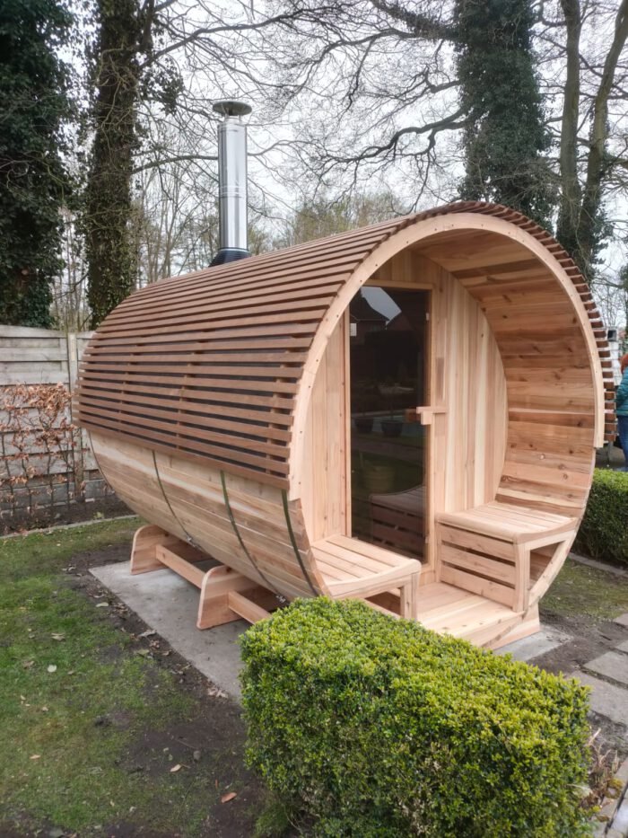 Barrelsauna 230 Red Cedar - Afbeelding 7