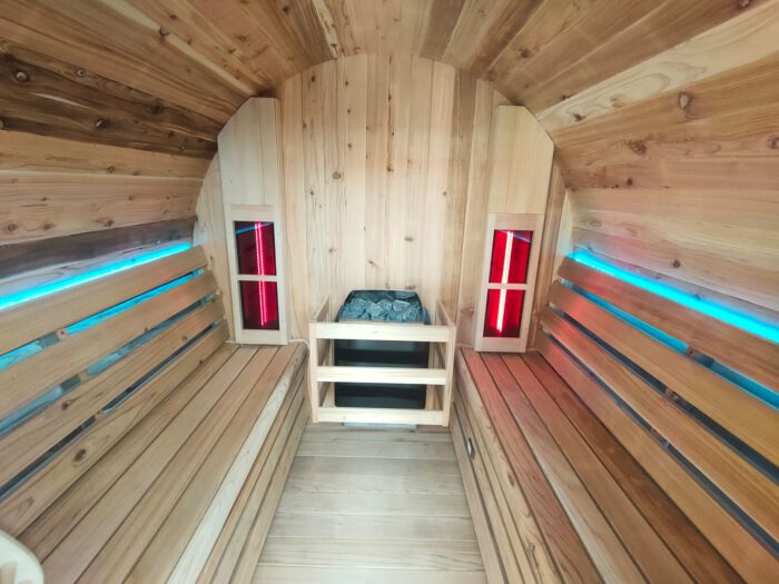 Barrelsauna 230 Red Cedar - Afbeelding 6