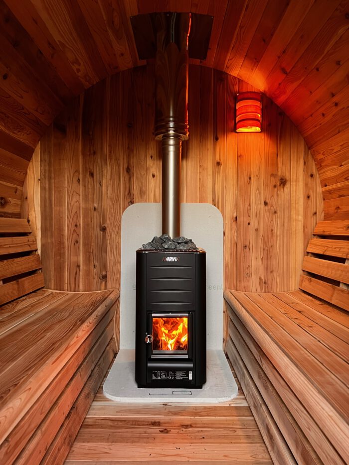 Barrelsauna 230 Red Cedar - Afbeelding 13