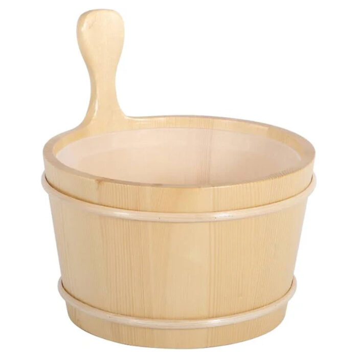 Houten sauna emmer