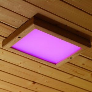 Kleurentherapie saunalamp