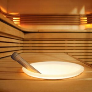 Sauna emmer LED verlicht