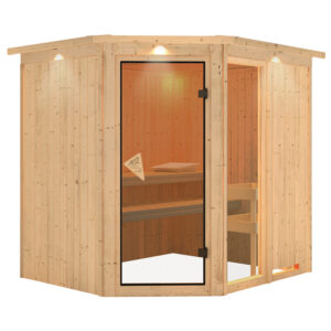 Sauna "Fiona 2" met dakkraag