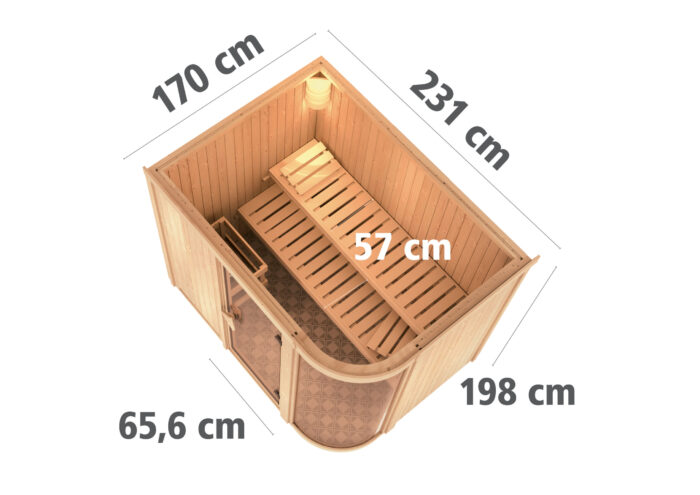 Sauna "Parima 4" - Afbeelding 11