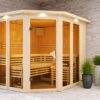 Sauna "Ainur" met dakkraag - Afbeelding 8