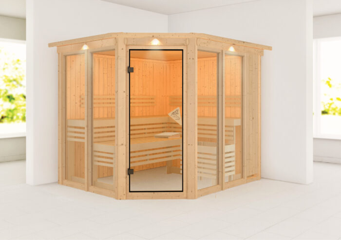 Sauna "Ainur" met dakkraag - Afbeelding 9