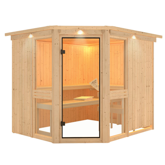 Sauna "Amelia 3" met dakkraag