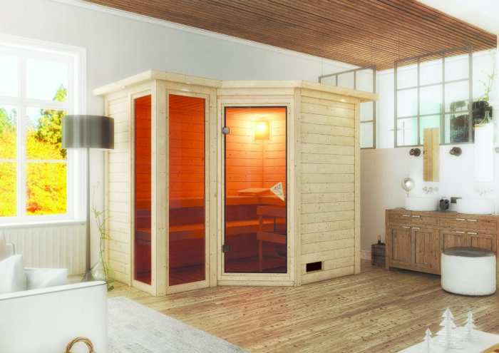 Sauna "Amara" met dakkraag - Afbeelding 12