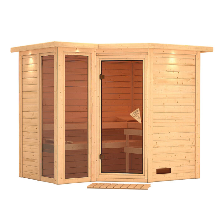 Sauna "Amara" met dakkraag - Afbeelding 2