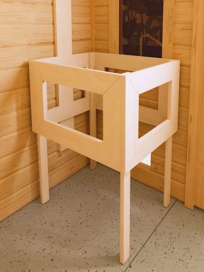 Sauna "Amara" met dakkraag - Afbeelding 5