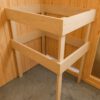 Sauna "Gobin" met grafietkleurige deur en dakkraag - Afbeelding 3