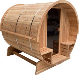 Barrelsauna 270 Red Cedar