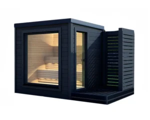 Outdoor Sauna Black